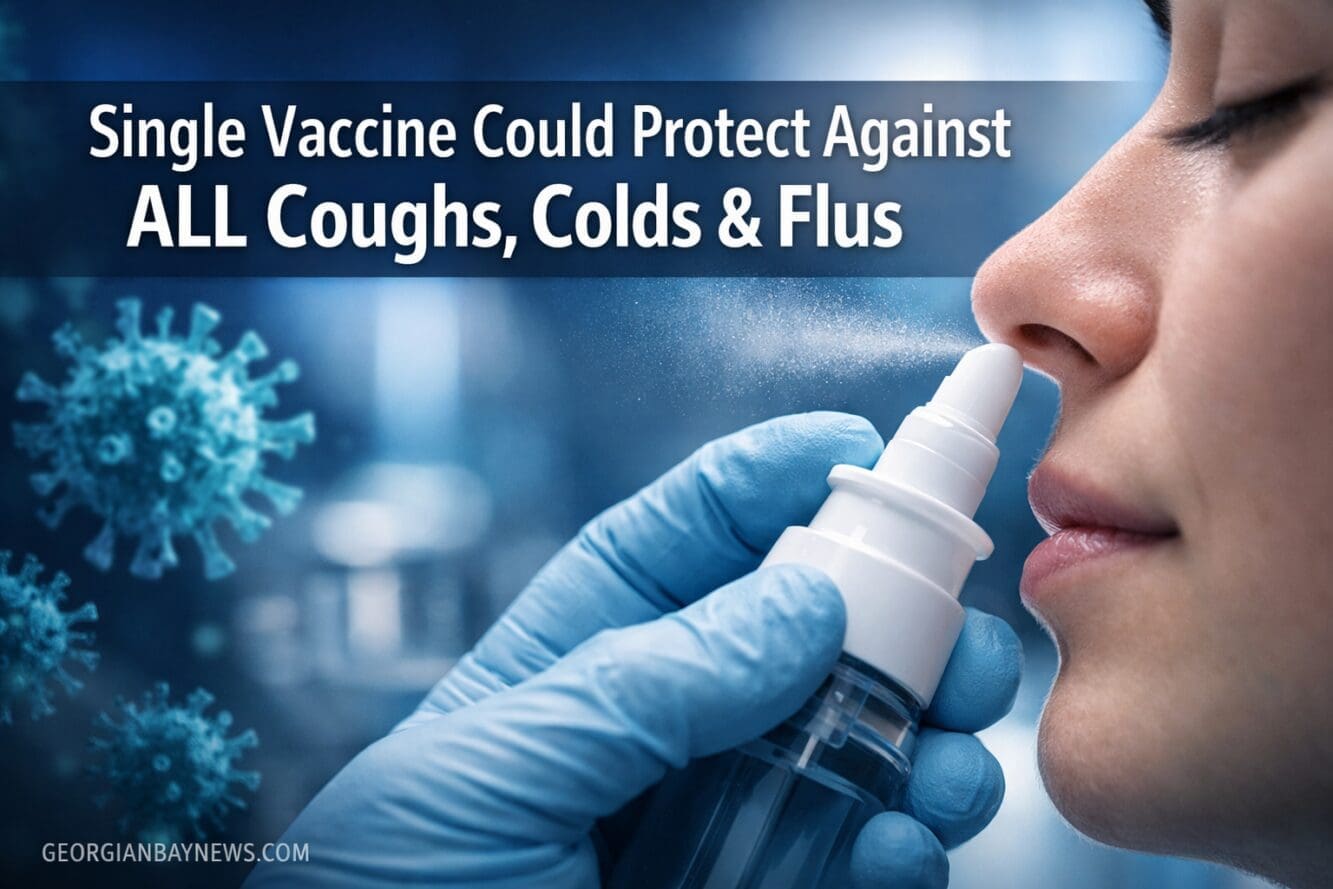 A Single Vaccine could protect against all coughs, colds and flus, researchers say…