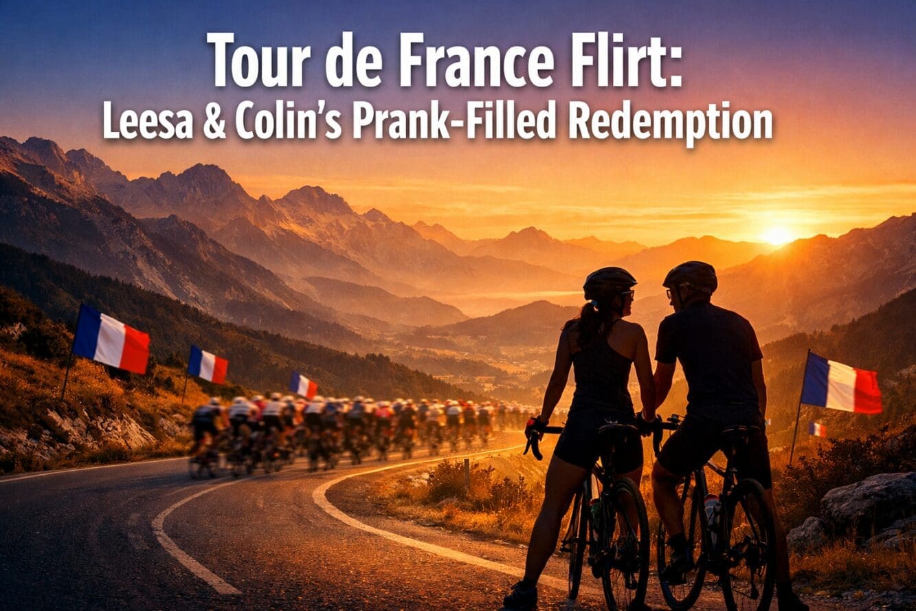Tour de France Flirt: Leesa and Colin’s Prank-Filled Redemption and Athlete Love Across Cycling Nations
