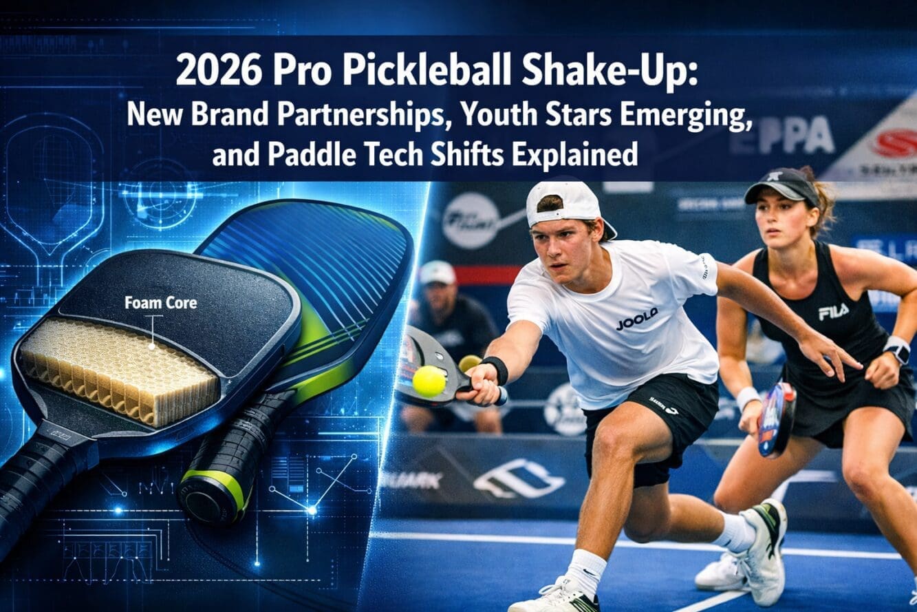 2026 Pro Pickleball Shake-Up: New Brand Partnerships, Youth Stars Emerging, and Paddle Tech Shifts Explained