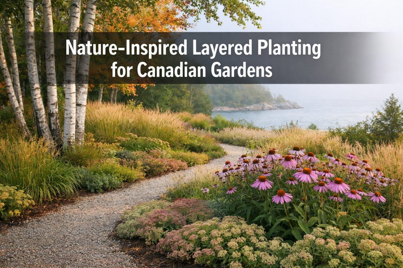 Nature-Inspired Layered Planting: Crafting Relaxing, Wild-Looking Gardens for Canadian Climates