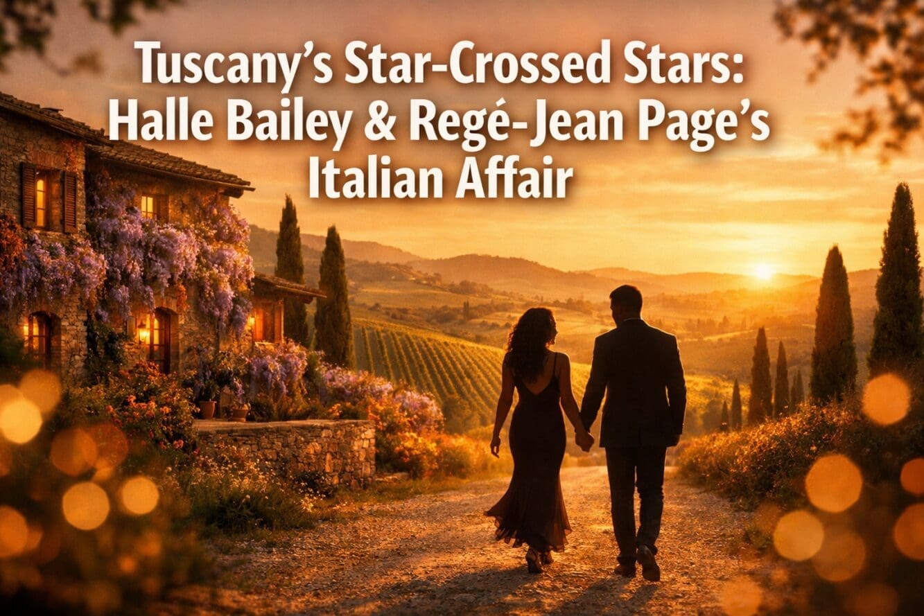 Tuscany’s Star-Crossed Stars: Halle Bailey and Regé-Jean Page’s Italian Affair and Real Expat Romances in Europe