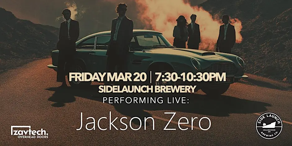 Collingwood Pump Track Fundraiser – Live with Jackson Zero | Side Launch Brewing Co.