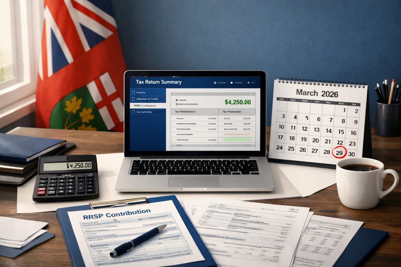 Ontario RRSP and Tax Filing Strategy: March 31 Deadline Guide for Last-Minute 2025 Deduction Claims
