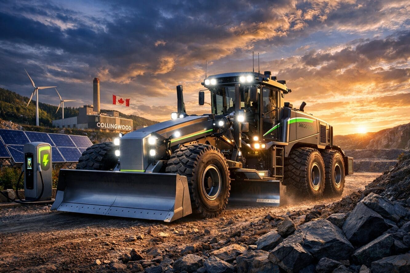 Collingwood’s Clean Tech Surge: How MacLean Engineering’s EV Mining Grader Positions the Region as a Decarbonization Leader
