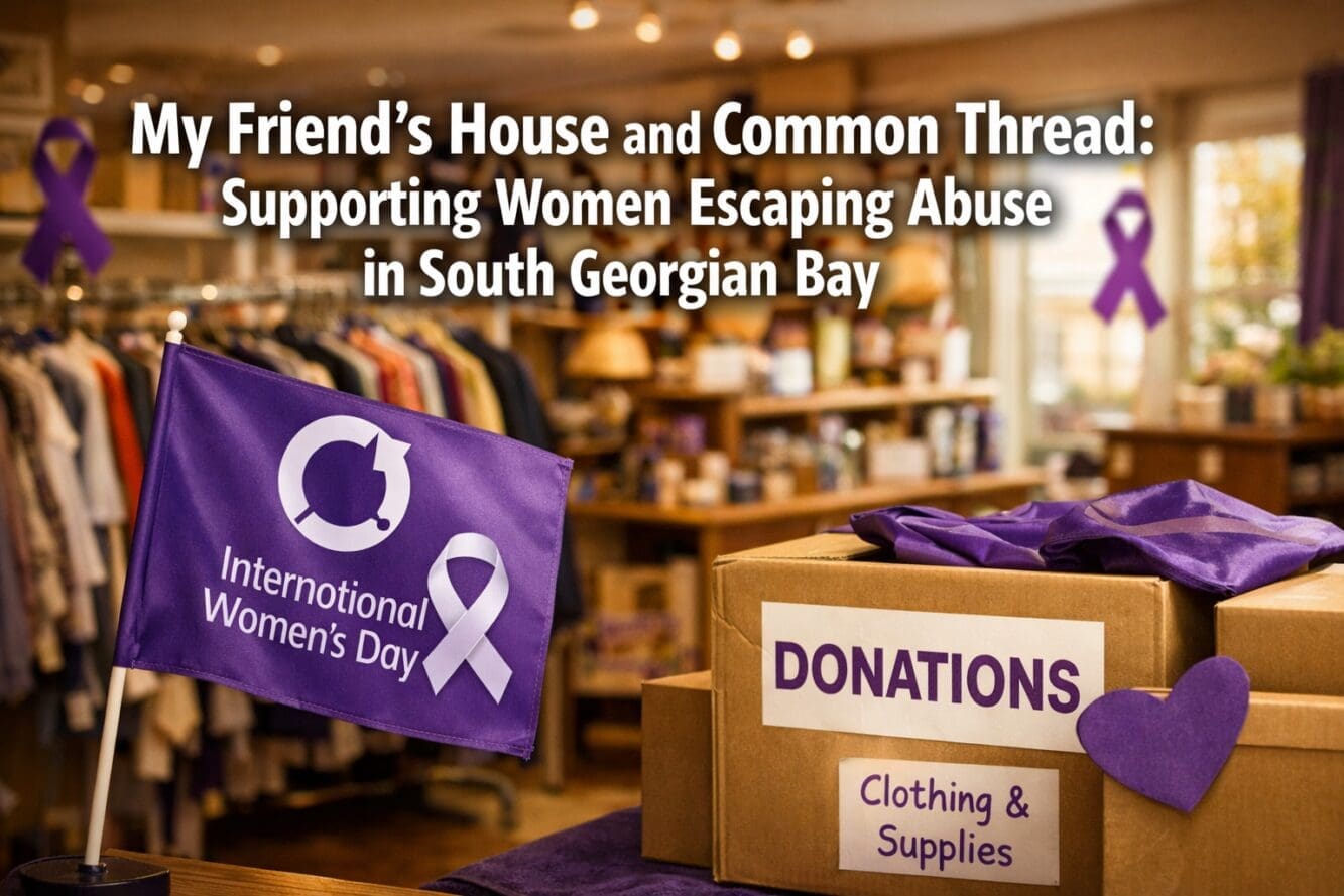 My Friend’s House & Common Thread Support Women in South Georgian Bay | International Women’s Day