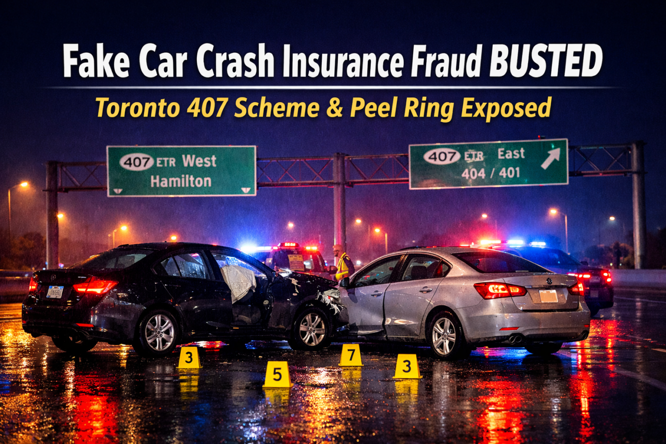 VIDEOS | Fake Car Crash Insurance Fraud Busted: Toronto 407 Scheme, Peel Ring, and How Scammers Defraud Canadians