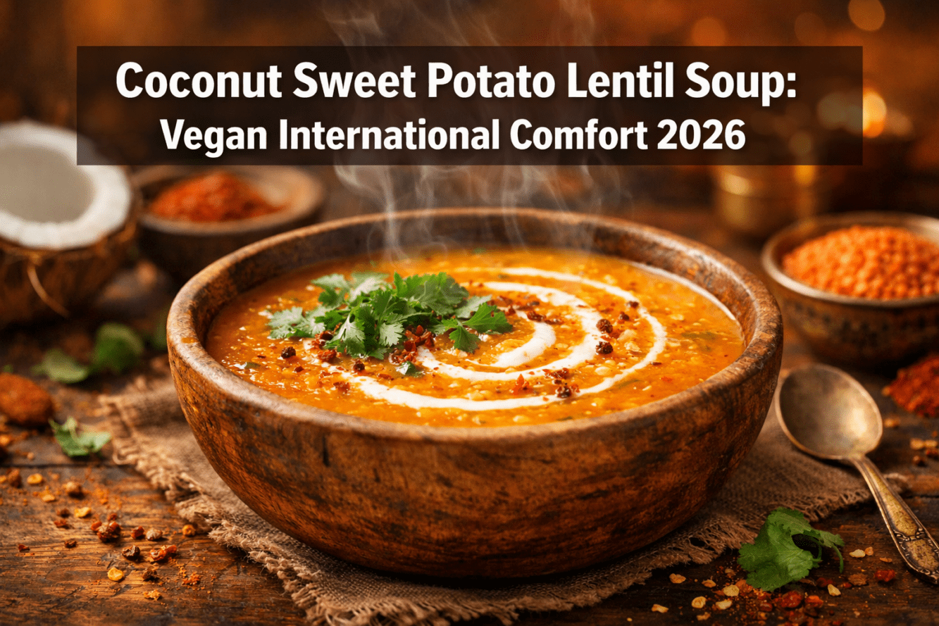 Coconut Sweet Potato Lentil Soup: Vegan International Comfort for 2026 with Top YouTube Adaptations