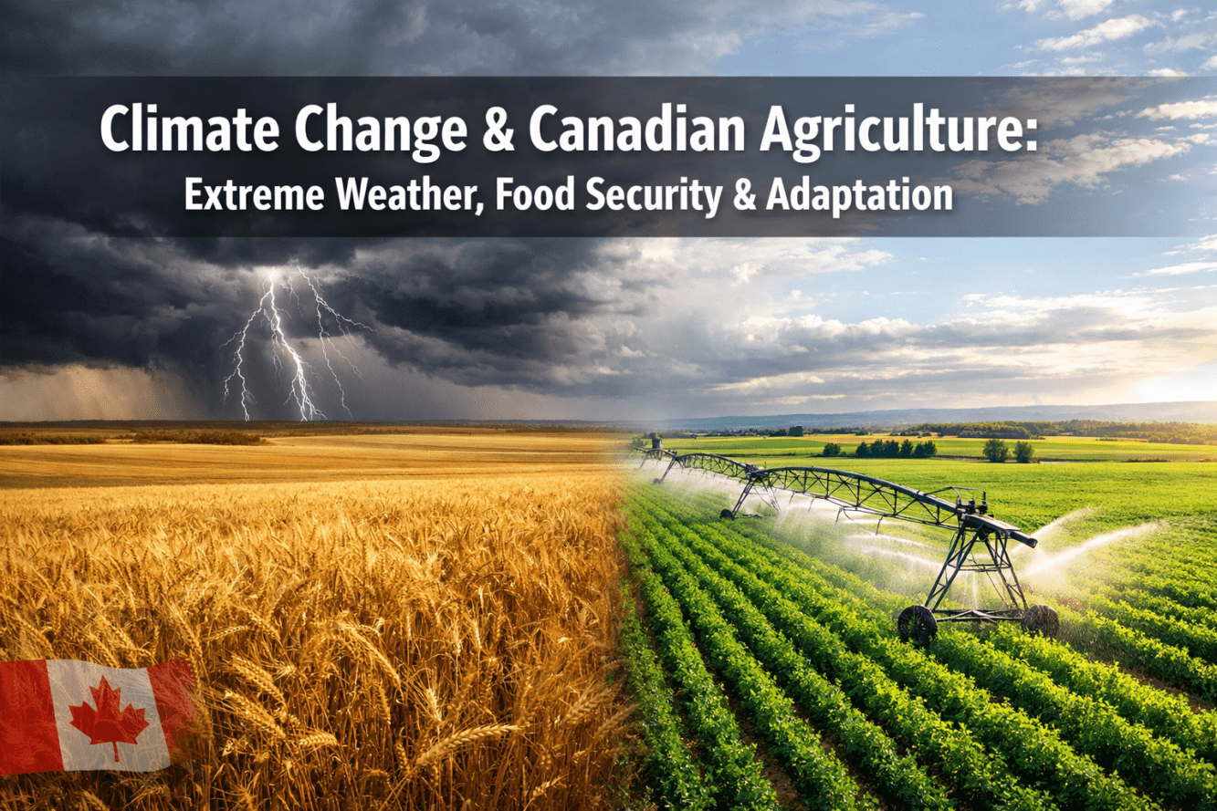 The Impact of Climate Change on Canadian Agriculture: Extreme Weather, Food Security, and Adaptation Strategies for Farmers