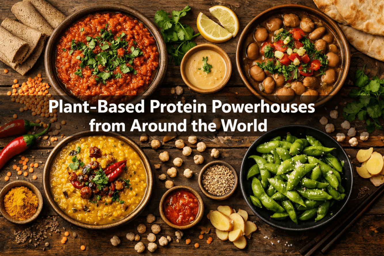 Plant-Based Protein Powerhouses from Around the World: Affordable Legume-Forward International Recipes