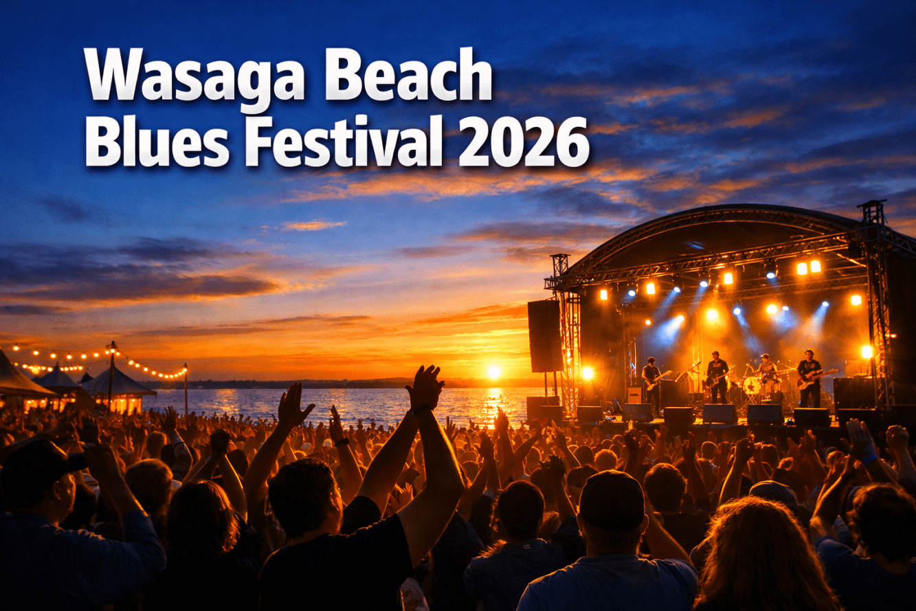 STONEBRIDGE Wasaga Beach Blues Festival 2026: International Lineup, and Multi-Day Festival for Music Lovers