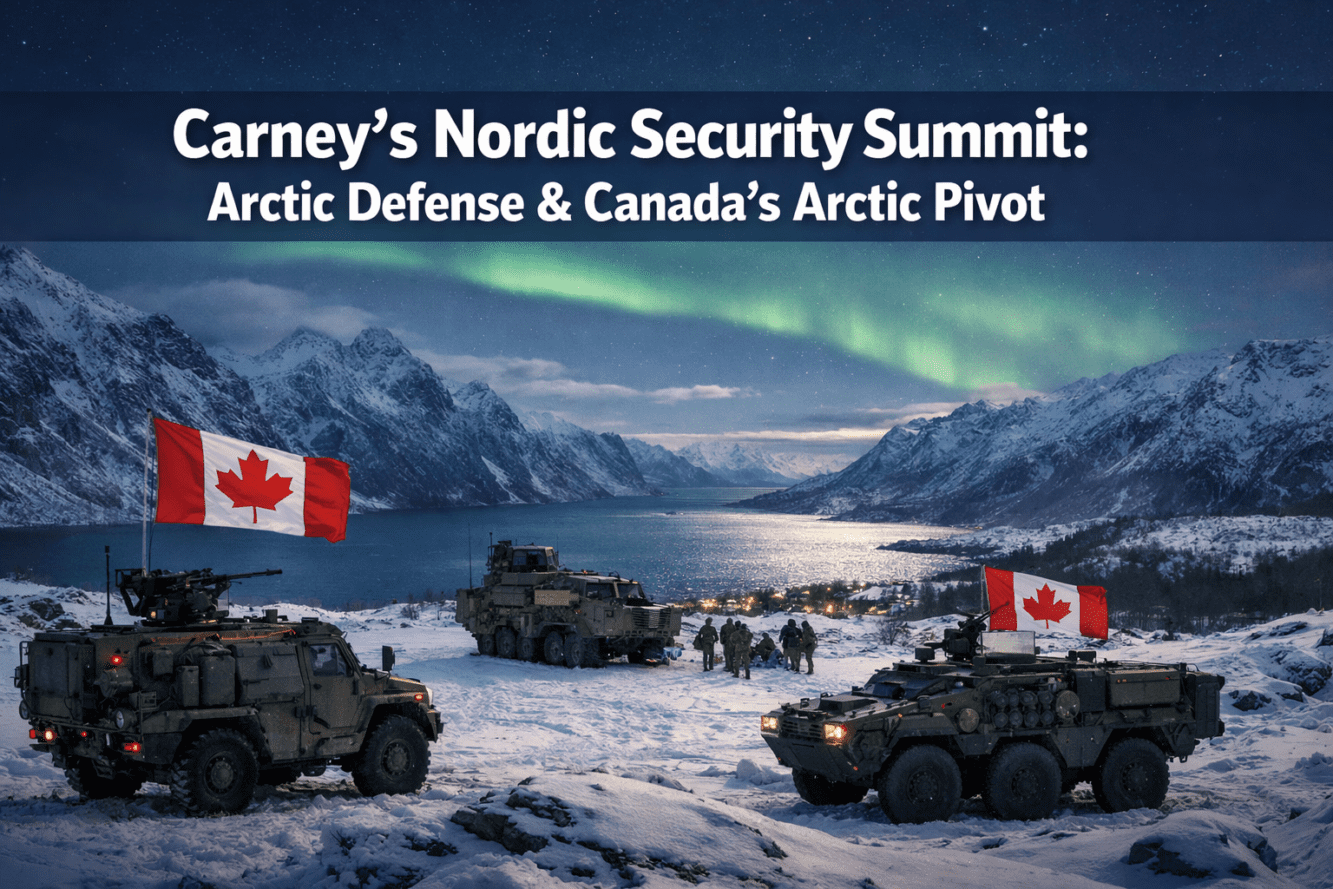 Carney’s Nordic Security Summit: Arctic Defense, NATO Commitments, and Canada’s Pivot Away from Middle East Focus
