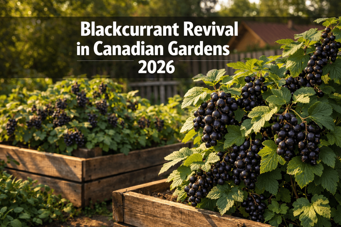 Blackcurrant Revival in Canadian Vegetable Gardens: Sweet, Vitamin-Rich Varieties for 2026 Harvests and Recipes
