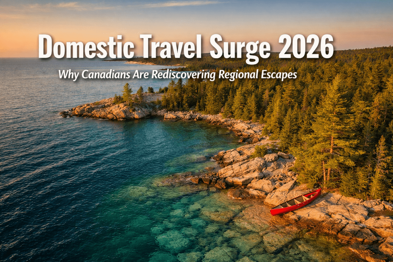 Domestic Travel Surge 2026: Why Canadians Are Rediscovering Regional Escapes and Supporting Local Tourism
