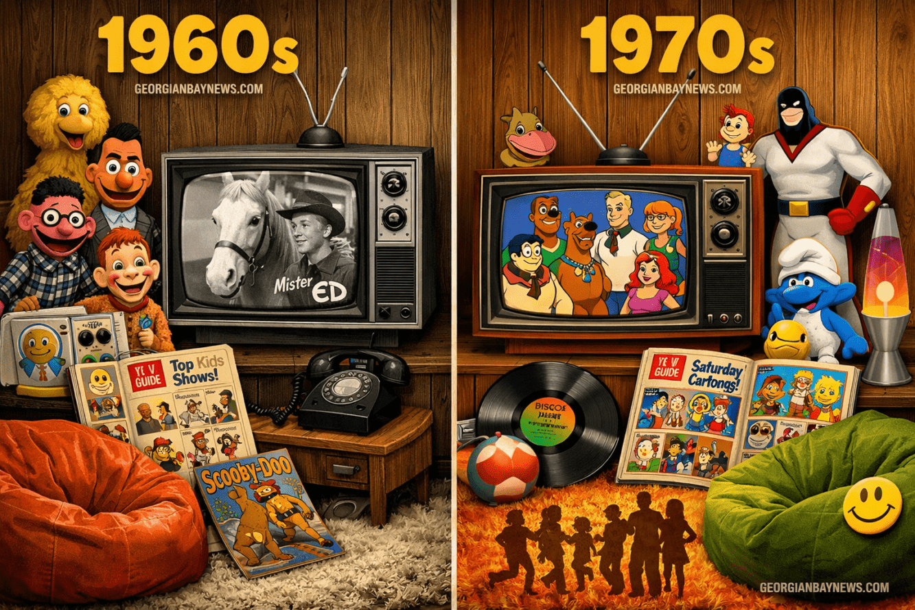 The most remembered kids shows from the 60’s-70’s include Sesame Street, Scooby-Doo, Captain Kangaroo | What was your fav?