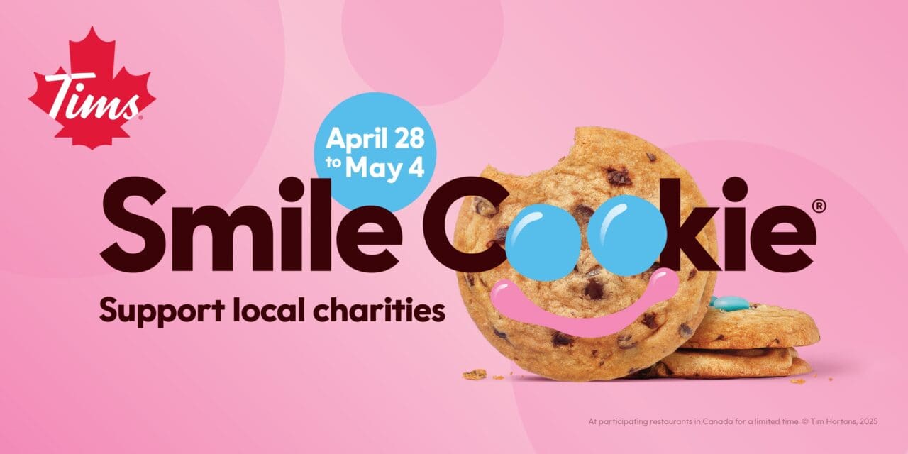 Smile Cookie is back! April 27 to May 3, every Smile Cookie makes a Real Difference