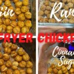 🚀   AIR FRYER CHICKPEAS 4 WAYS! HONEY BBQ, TAJIN, RANCH, CINNAMON SUGAR! A NUTRITIONAL POWERHOUSE
