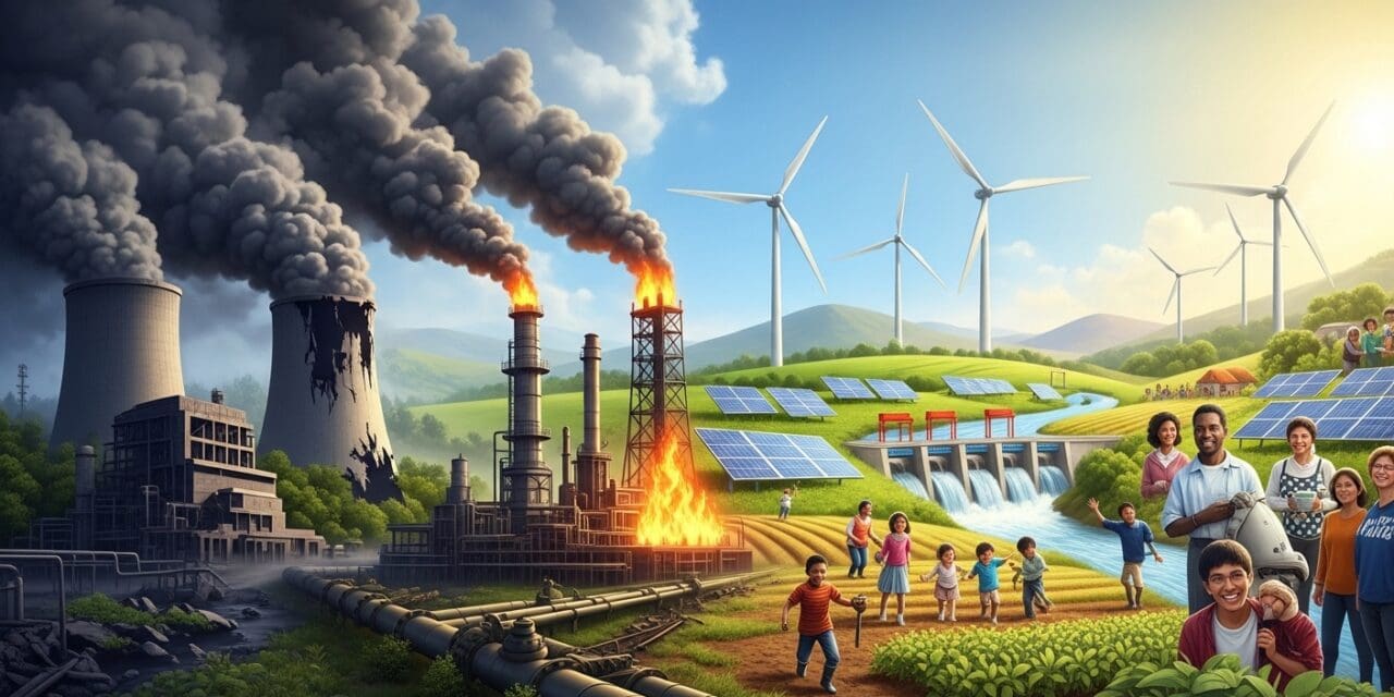 Conflict and crises floodlight fossil fuel folly
