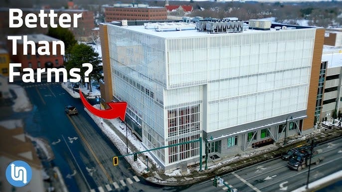 🚜   Why This Vertical Farm is 500x More Efficient Than Farming