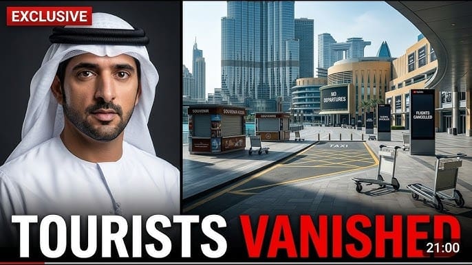 The End of Dubai? Empty Landmarks, Silent Airports, and the Tourism Slowdown Explained