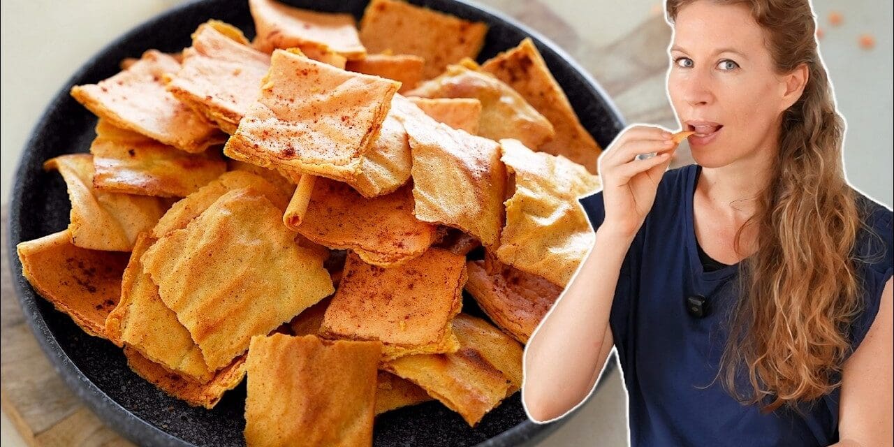 I Turned 1 Cup of Lentils Into Crispy Crackers | Ela Vegan