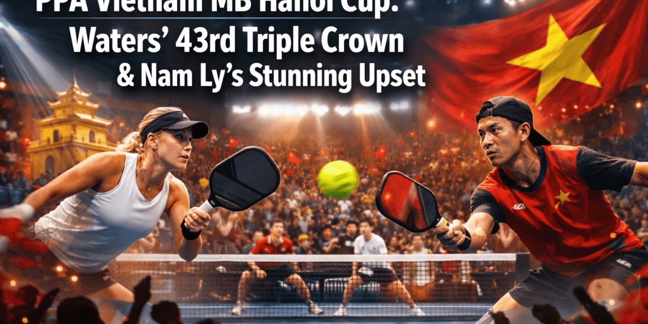 💯 PPA Vietnam MB Hanoi Cup Recap: Anna Leigh Waters’ 43rd Triple Crown and Nam Ly’s Shocking Upset Over Alshon