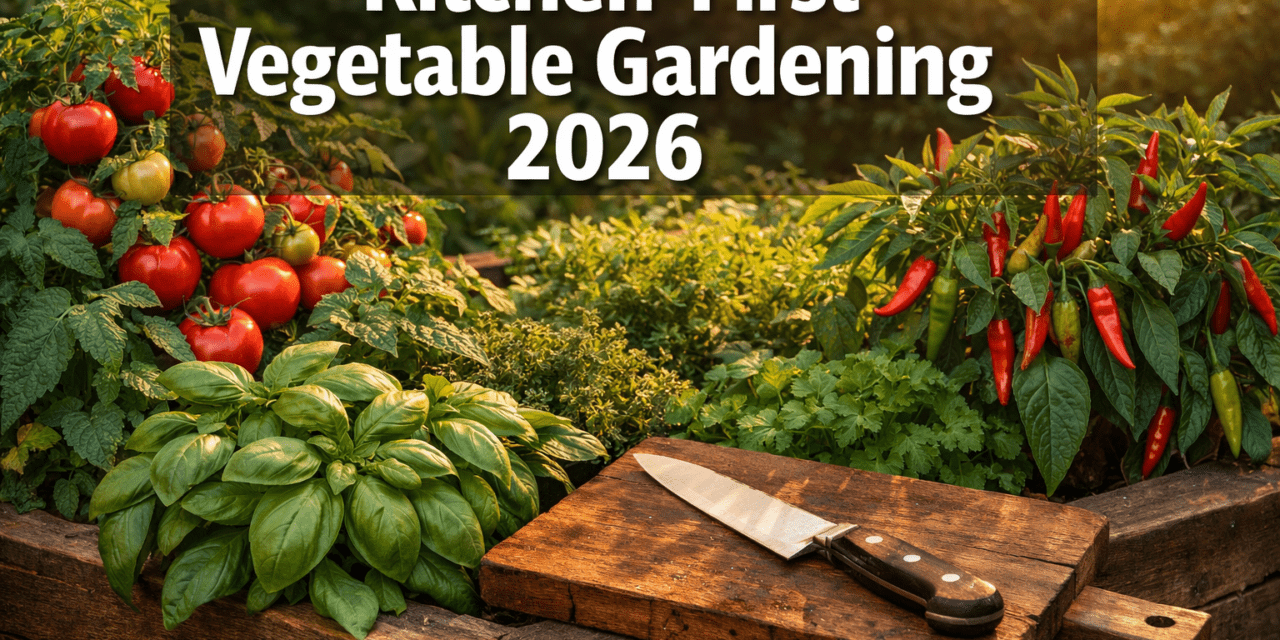 Kitchen-First Vegetable Gardening: Growing Flavor-Focused Crops That Match Your Cooking Style in 2026