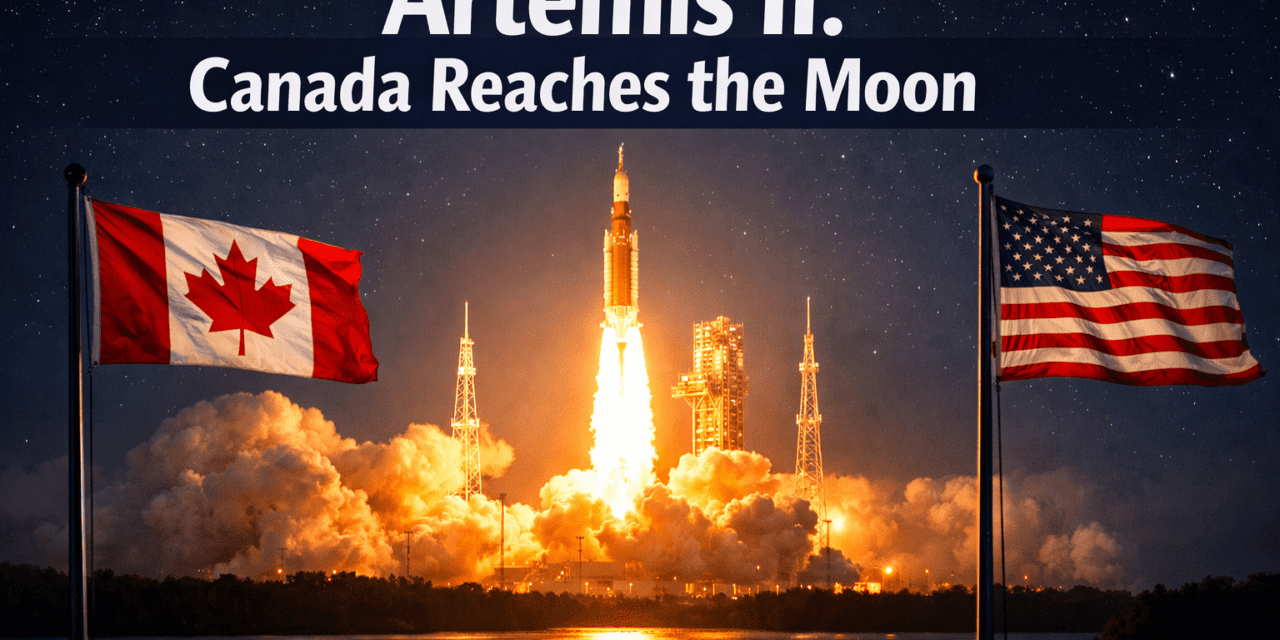 🇨🇦  Canada’s Jeremy Hansen Joins Three NASA Astronauts on Artemis II’s 10-Day Journey Around the Moon