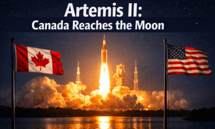 🇨🇦  Canada’s Jeremy Hansen Joins Three NASA Astronauts on Artemis II’s 10-Day Journey Around the Moon