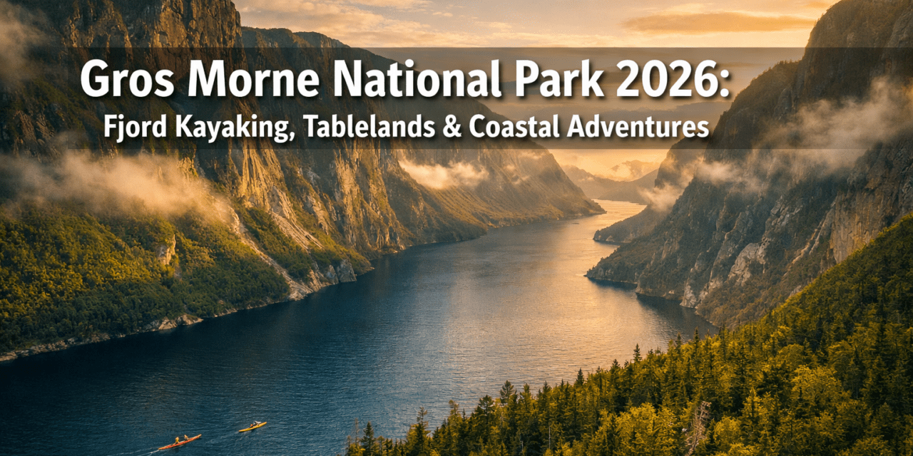 Gros Morne National Park Newfoundland 2026: Fjord Kayaking, Tablelands Geology and Untamed Coastal Adventures