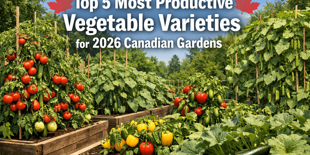 Top 5 Most Productive Vegetable Varieties for 2026 Canadian Gardens: Tested Winners for Heat, Disease, and High Yields