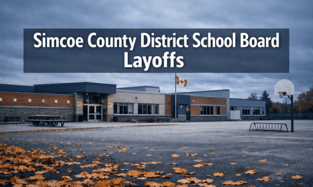 👨‍👩‍👧‍👦  Simcoe County District School Board Layoffs | Nine Layoff Notices were Directed at Teachers at Collingwood Collegiate Institute