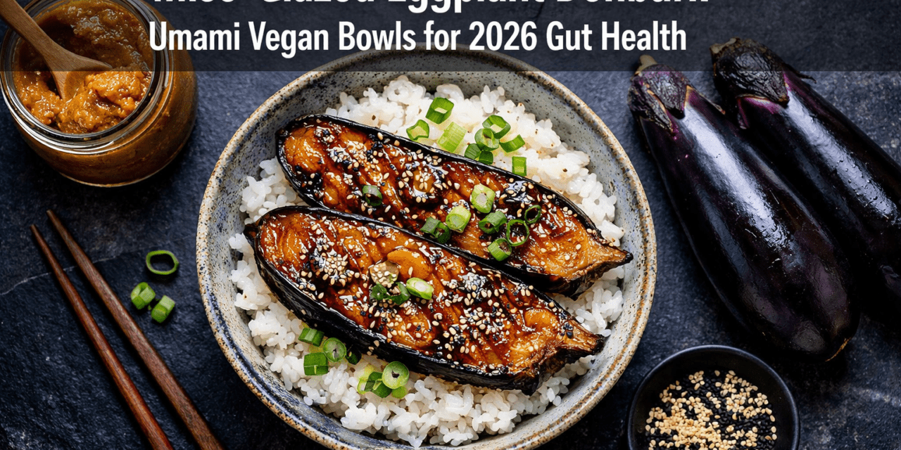 Japanese Miso-Glazed Eggplant Donburi: Umami-Packed Vegan Bowls for 2026