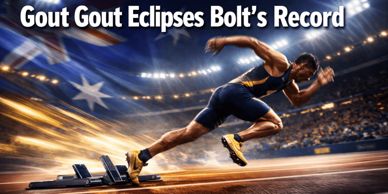 Teen sprint sensation Gout Gout just eclipsed one of Usain Bolt’s records