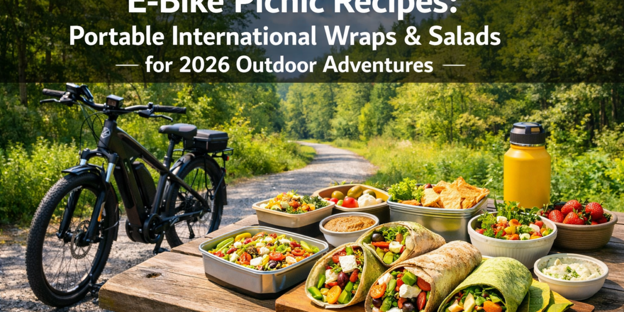 🚲  E-Bike Picnic Recipes: Portable International Wraps and Salads for 2026 Outdoor Adventures with YouTube Packing Demos