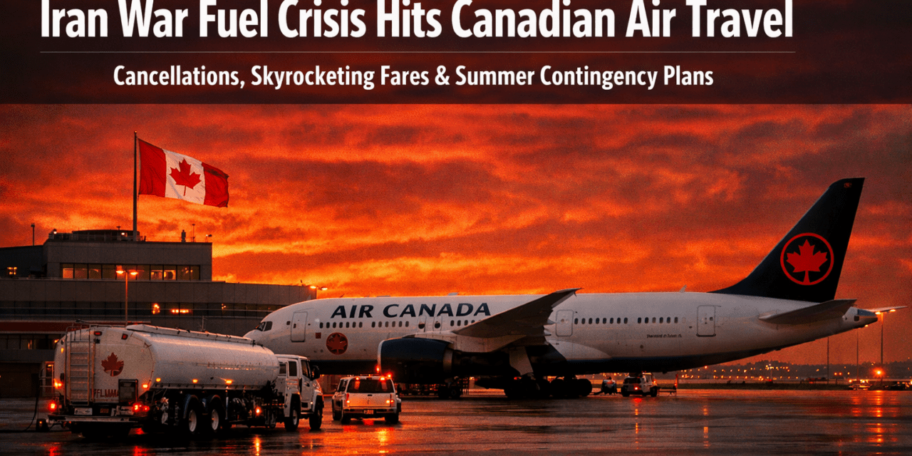 Iran War Fuel Crisis Hits Canadian Air Travel: Cancellations, Skyrocketing Fares, and Summer Trip Contingency Plans