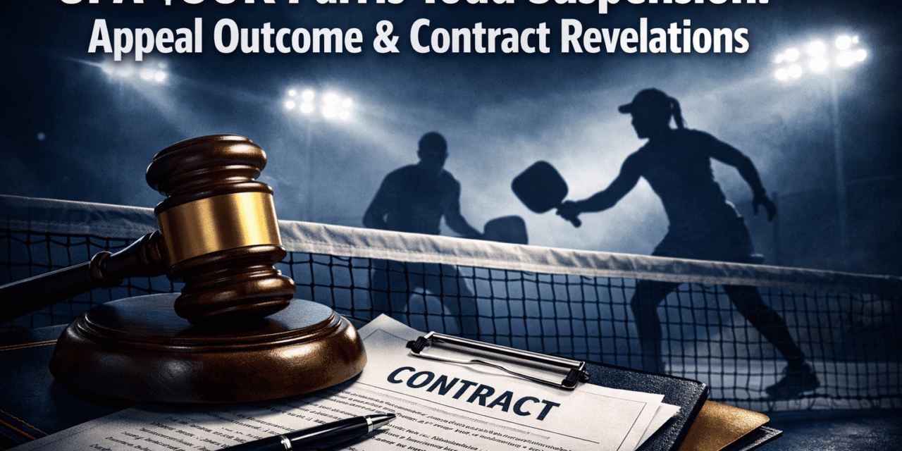 UPA $50K Parris Todd Suspension Update: Appeal Outcome, Player Contracts Revealed, and Future of Pro Tour Sanctions