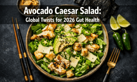 🥑  Avocado Caesar Salad with Global Twists from Mexico to Japan: Creamy Vegan Variations for 2026 Gut Health