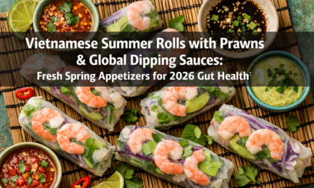 Vietnamese Summer Rolls with Prawns and Global Dipping Sauces: Fresh Spring Appetizers for 2026
