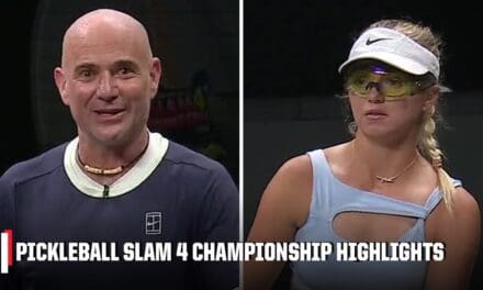 Team Agassi vs. Team Waters (🇨🇦 Genie Bouchard) | Pickleball Slam 4 Championship Highlights | ESPN