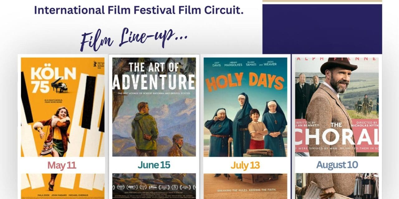 Don’t Miss the Second Screening • June 15 • 7 pm | Celebrating 20 years of film in Meaford | MEAFORD HALL