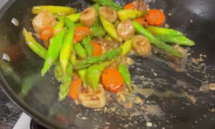 Scallop Asparagus Stir-Fry with Global Garlic Sauces: Chinese-Inspired Spring Seafood for 2026 Wellness