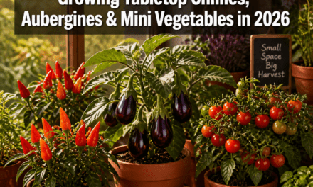 Compact Edibles Revolution: Growing Tabletop Chillies, Aubergines, and Mini Vegetables in 2026