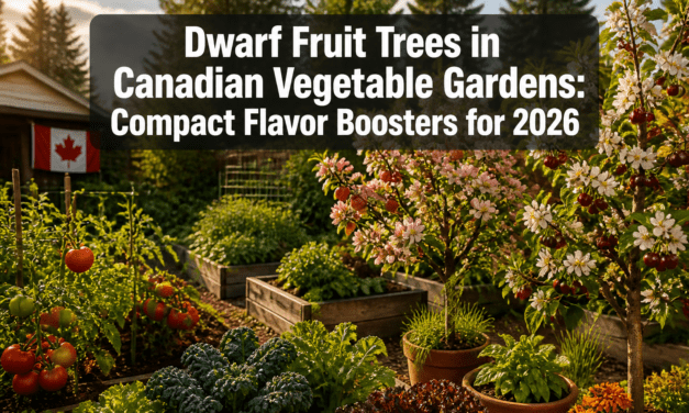 Dwarf Fruit Trees in Canadian Vegetable Gardens: Compact Flavor Boosters for 2026 Small Spaces