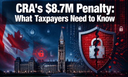 🇨🇦  CRA’s $8.7M Penalty for Website Security Gaps: What Canadian Taxpayers Need to Know About Data Breaches and Protections
