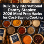 Bulk Buy International Pantry Staples: Healthy Meal Prep Hacks for Cost-Saving 2026 Cooking