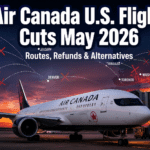 Air Canada U.S. Flight Cuts May 2026: Full List of Affected Routes, Refund Policies, and Last-Minute Travel Alternatives