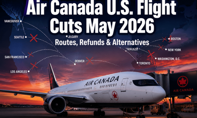 Air Canada U.S. Flight Cuts May 2026: Full List of Affected Routes, Refund Policies, and Last-Minute Travel Alternatives