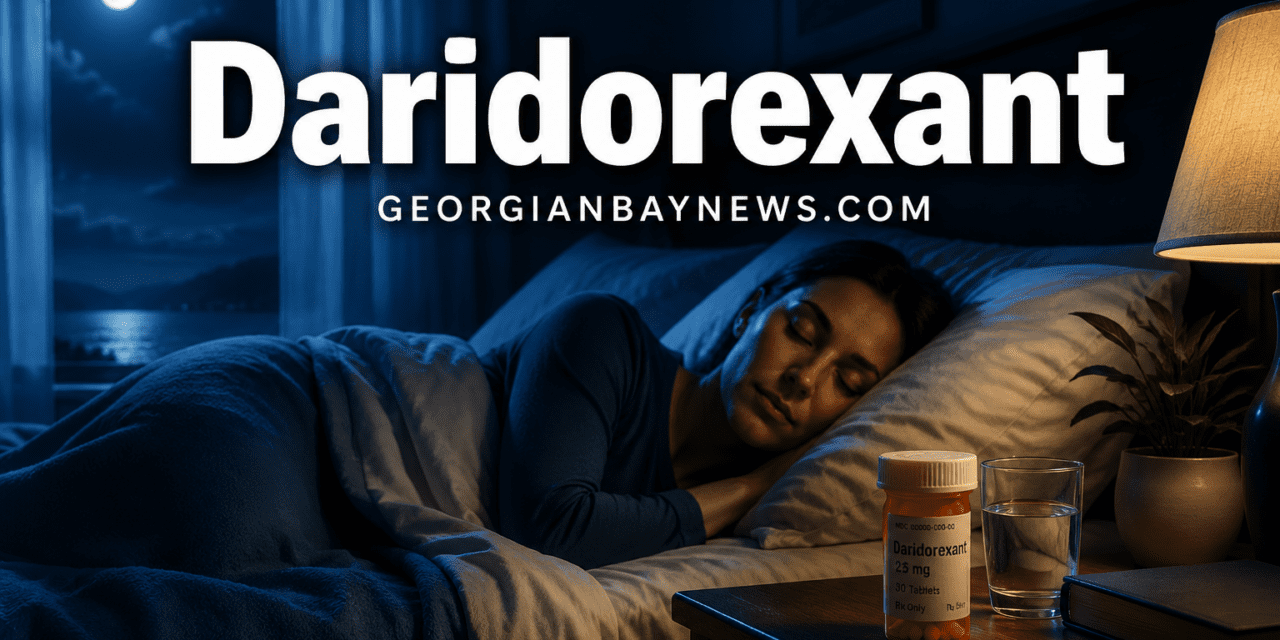 Daridorexant, Approved for Adult Insomnia in the US, Canada, EU, Japan, Taiwan, and other marketsin 2026