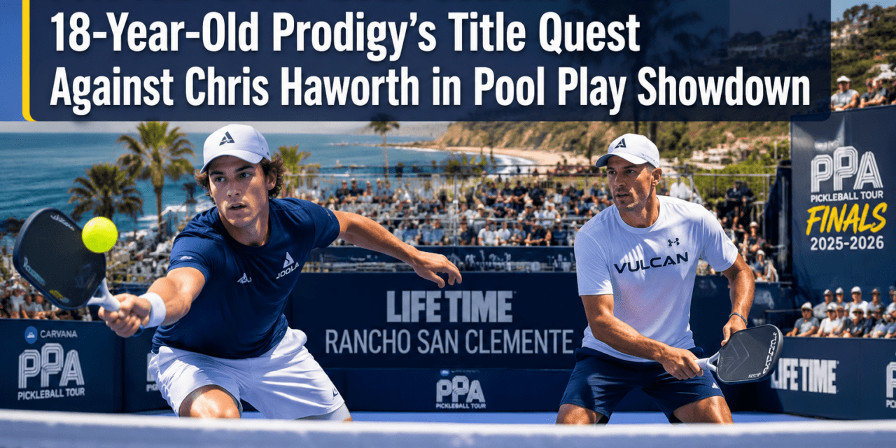 🎯  PPA Tour 2025-2026 Season Finale: 15-Year-Old Prodigy’s Title Quest Against Chris Haworth