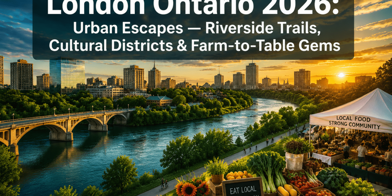London Ontario 2026: Trending Urban Escapes with Riverside Trails, Cultural Districts, and Farm-to-Table Hidden Gems